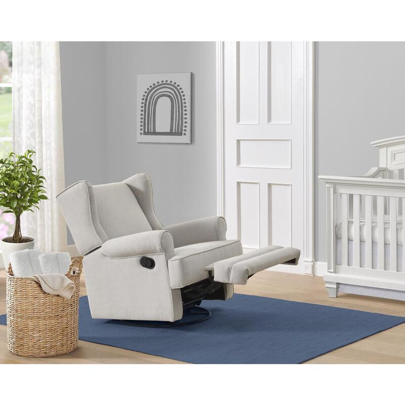 Oxford Baby Teegan Swivel Rocker / Recliner Sand