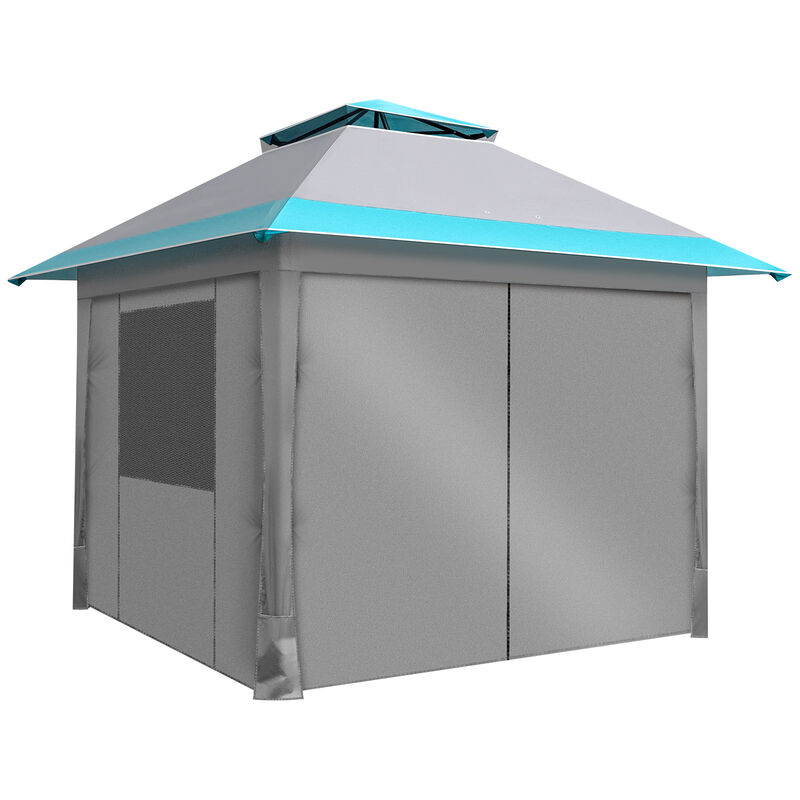 Portable Outdoor Pop-Up Canopy for Beach or Backyard Use