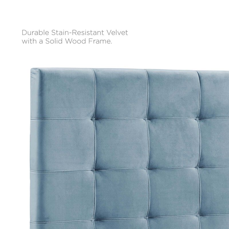 Modway - Paisley Tufted Full / Queen Upholstered Performance Velvet Headboard