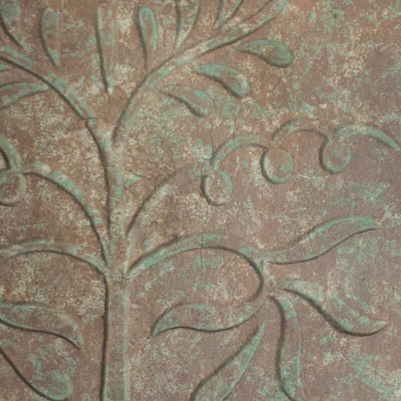 Sunnydaze Ivy and Sage Metal Bird Bath - Rustic Patina - 12.25 in