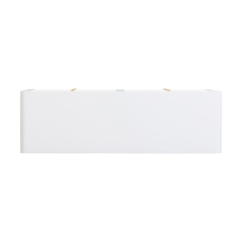 Patty White Rattan 6 Drawer Dresser