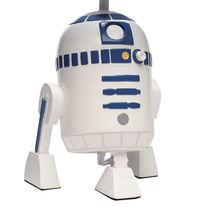 Lambs & Ivy Star Wars Classic Hand Painted R2-D2 Lamp with Shade & Bulb