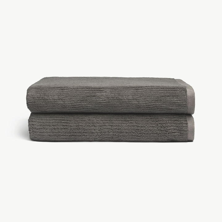 Ribbed Terry Bath Sheets