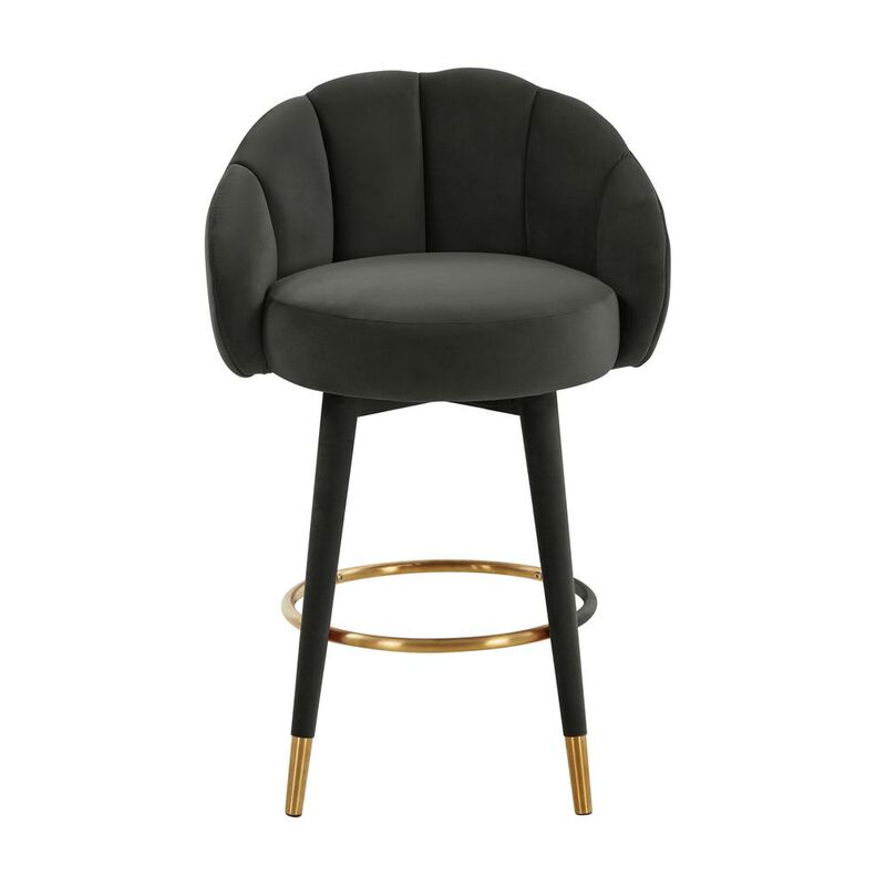 Belen Kox Modern Feminine Swivel Counter Stool, Belen Kox