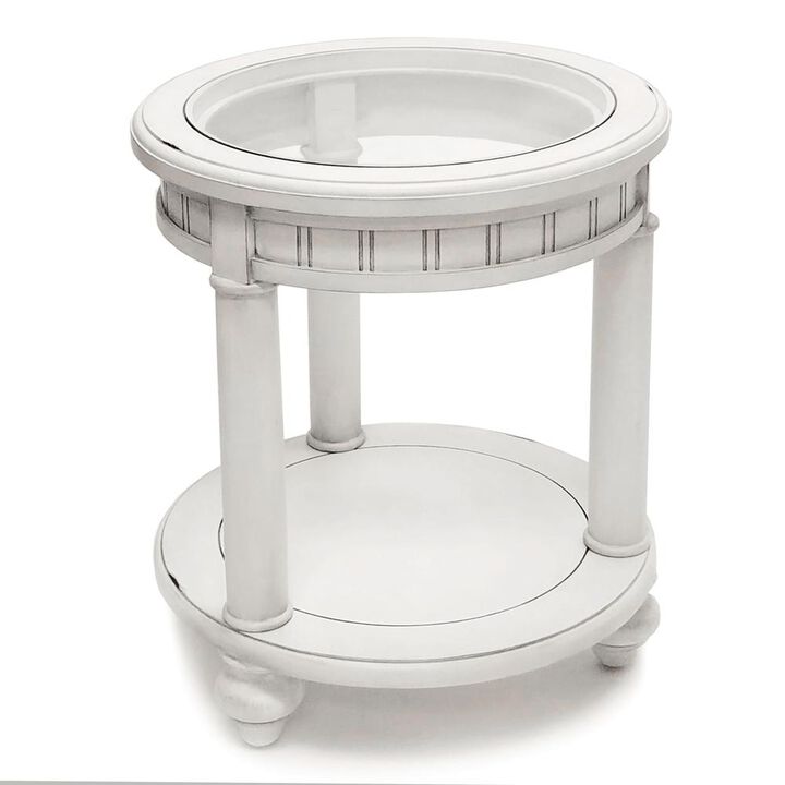 Sea Winds Coastal Furniture Monaco Round End Table