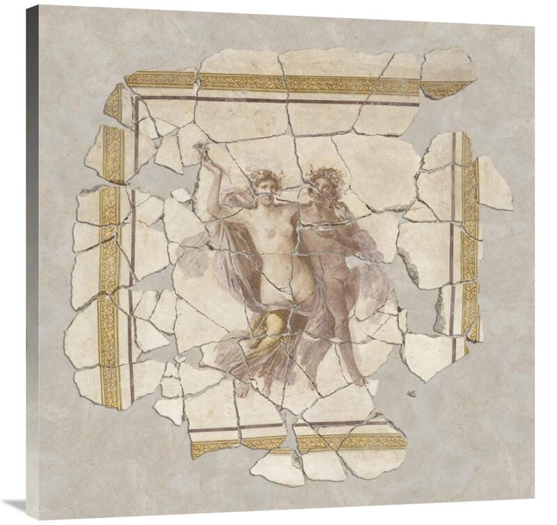Fresco Fragment-Canvas Art-36x36