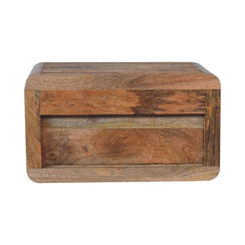 Artisan Furniture Solid Wood Soba Wall Mounted Bedside