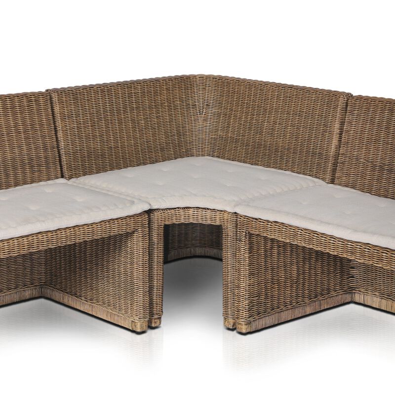 Senna 145" U-Shaped Dining Banquette
