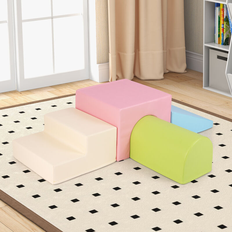 Climb and Crawl Foam Block Play Set for Infant Baby