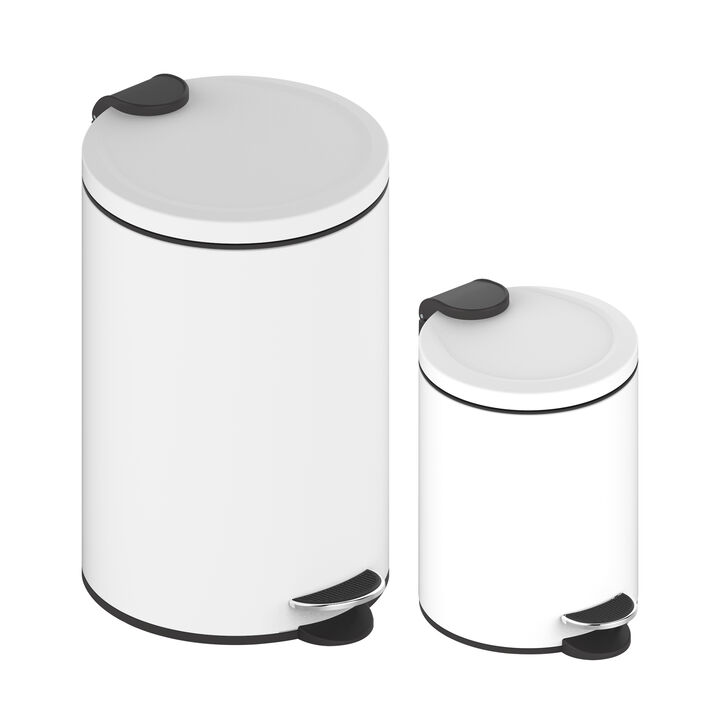 3.2 Gal./12-Liter and 0.8 Gal./3 Liter Stylish Roun