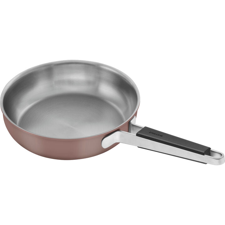 ZWILLING Pure 9.5-inch Stainless Steel Fry Pan, Rose