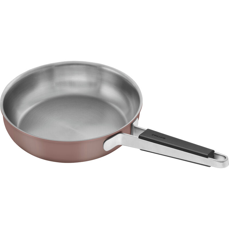 ZWILLING Pure 9.5-inch Stainless Steel Fry Pan, Rose