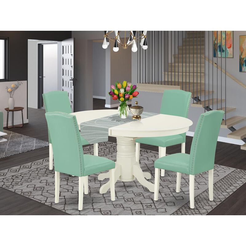 Dining Room Set Linen White