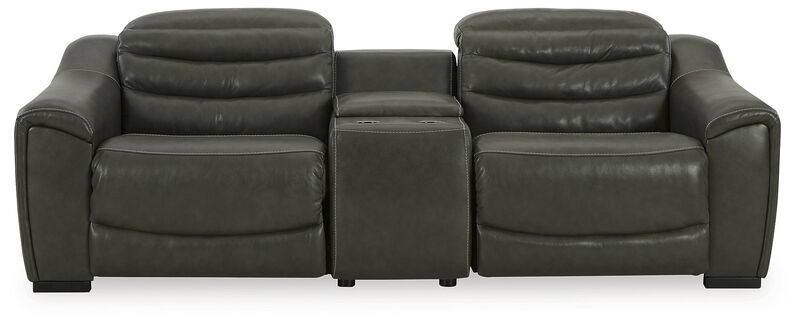 Center Line 3-Piece Power Reclining Loveseat with Console
