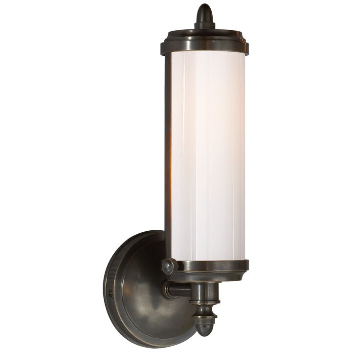 Merchant Single Bath Light in Bronze
