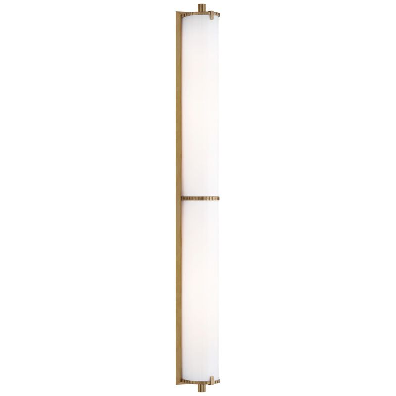 Calliope Over The Mirror Bath Light in Hand-Rubbed Antique Brass