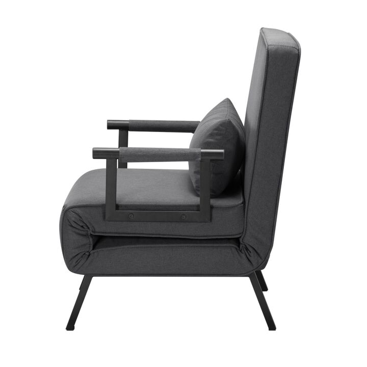 26 in. Polyester Single Size Sofa Bed