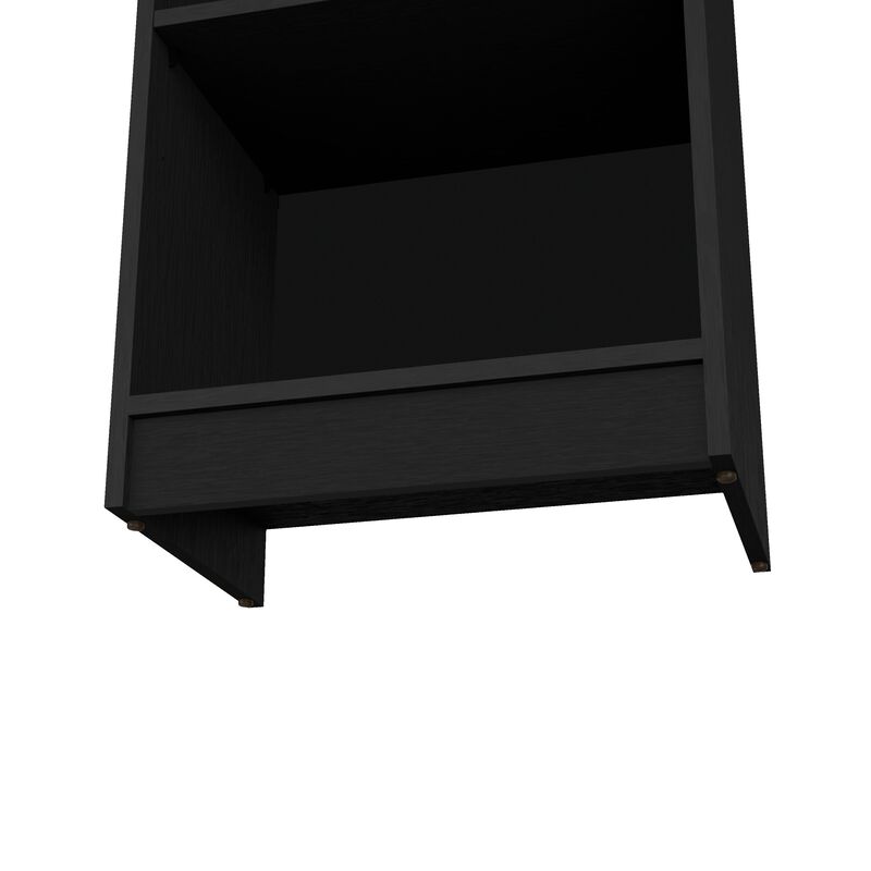 DEPOT E-SHOP Vinton XS Bookcase Compact Bookshelf with Multiple Shelves, White