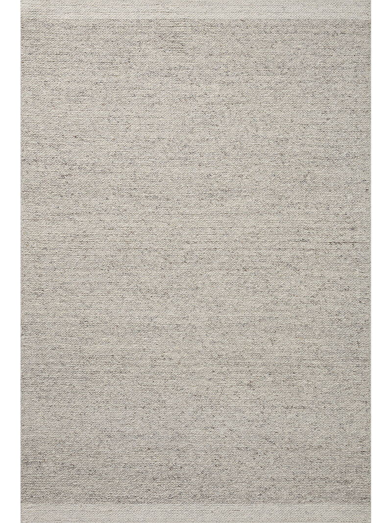 Ashby ASH03 Silver/Ivory 3'6" x 5'6" Rug