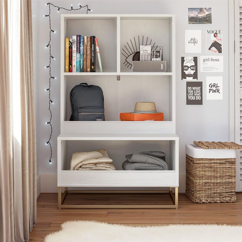 Charlie Kids Multi-Use Toy Storage Organizer & Bookcase