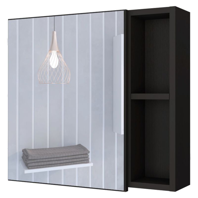 Medicine Cabinet Viking, Bathroom, Black