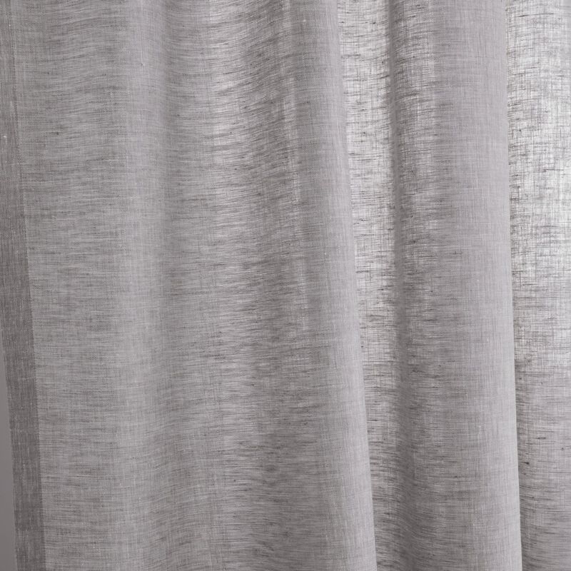 Solino Home 100% Pure Linen Curtain | Linen for Thanksgiving, Christmas