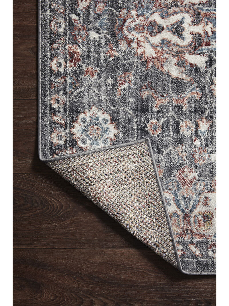 Cassandra CSN03 Charcoal/Rust 7'10" x 10' Rug