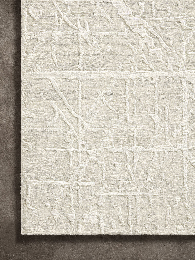 Atlas ATL03 Bone/Silver 5'6" x 8'6" Rug