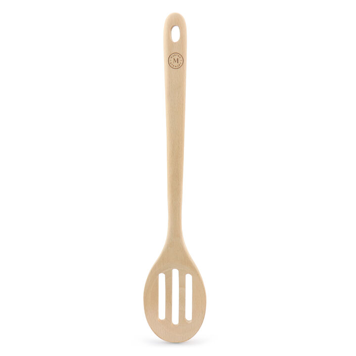 Martha Stewart Bainford 14 Inch Beech Wood Slotted Spoon