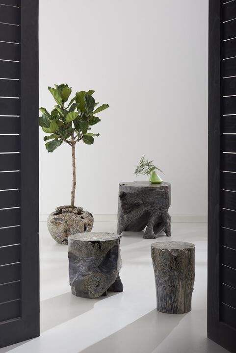 Side Table Black Wash
