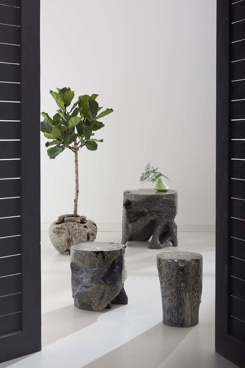 Side Table Black Wash