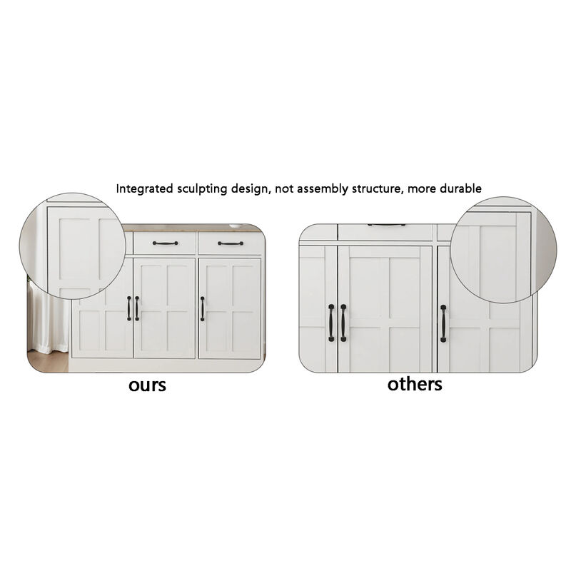 Double Door Narrow Height Slim Floor Standing Cabinet