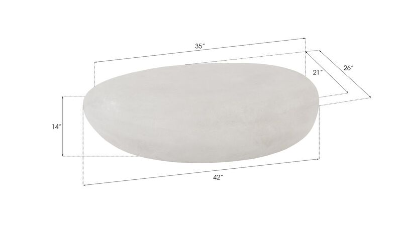River Stone Small Coffee Table