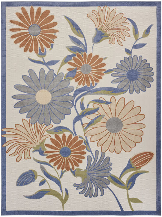 Aloha ALH33 Beige/Multicolor 10' x 14' Rug