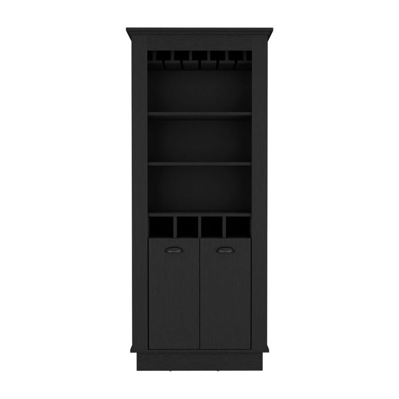 Bar Cabinet Provo, Living Room, Black