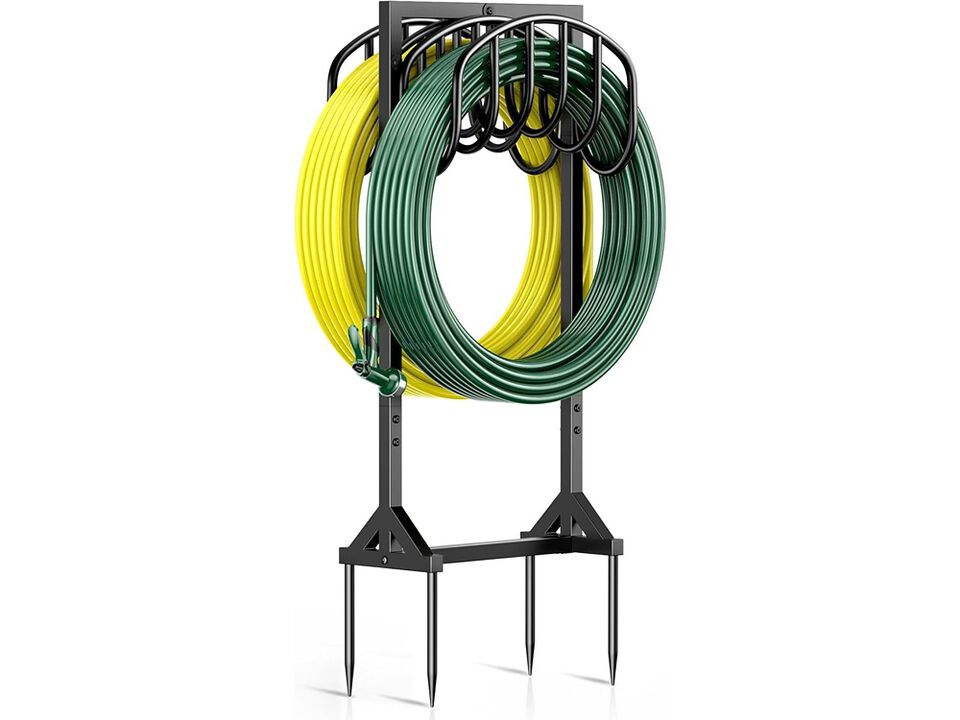 HeroicLion Garden Hose Holder Freestanding, Water Hose Holders