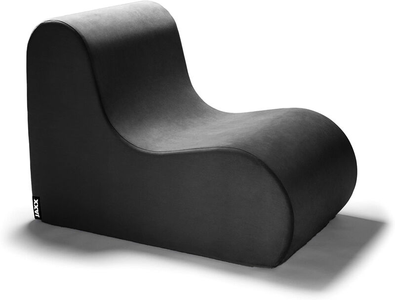 Jaxx Midtown Large Modern Accent Chair, Pewter