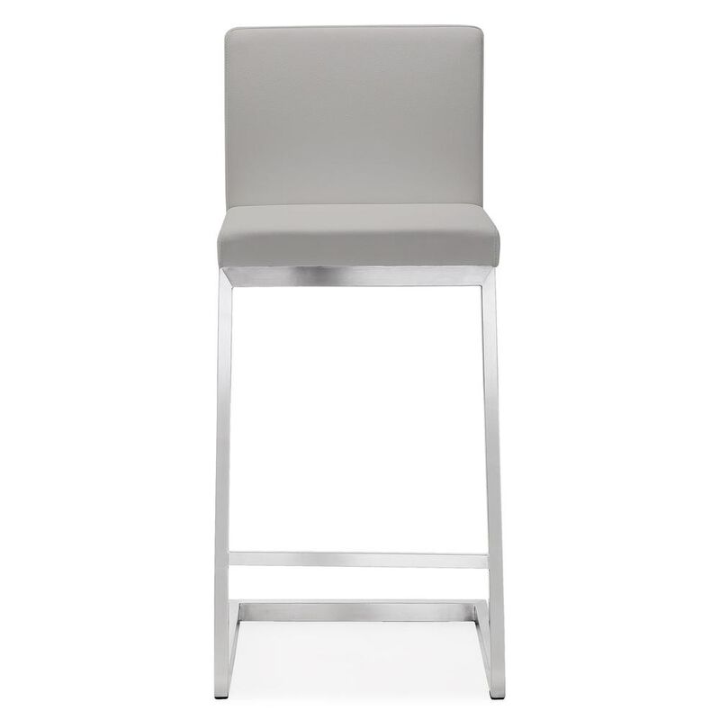 Belen Kox Stainless Steel Counter Stool Set, Belen Kox