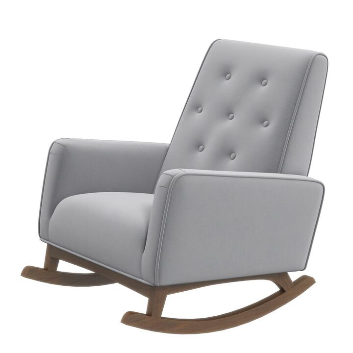 Ashcroft Furniture Co Demetrius Solid Wood Rocking Chair