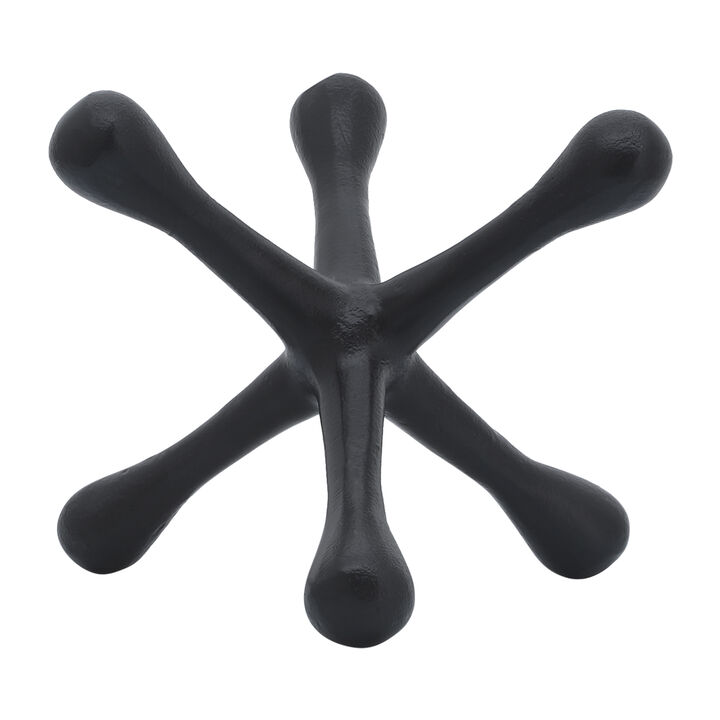Black 8"x6" Metal Jacks
