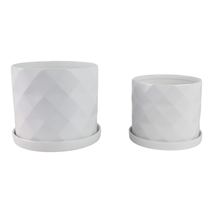 Geo Planter Set