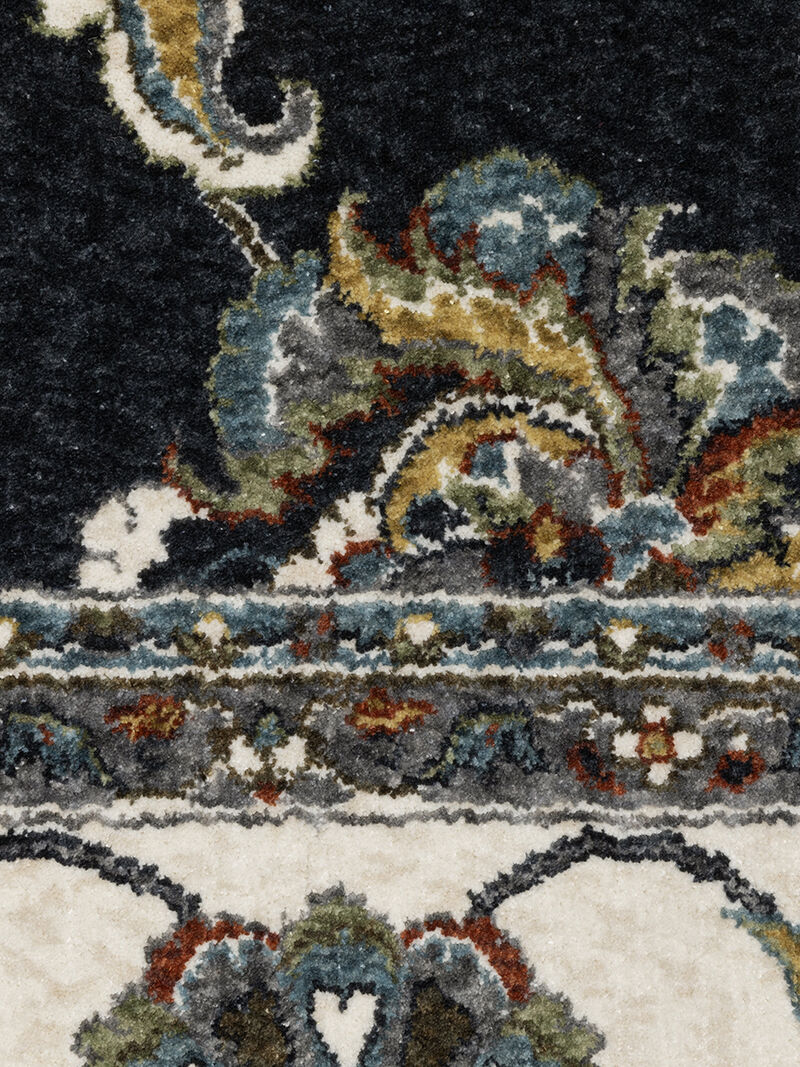 Vivian 3'10" x 5'5" Navy Rug