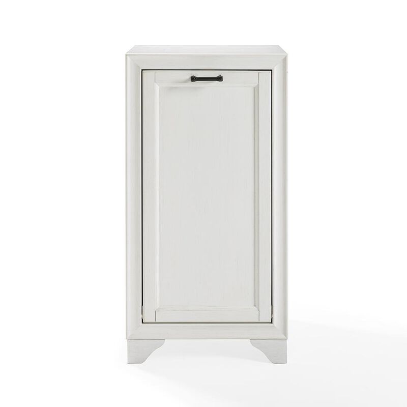 Crosley Furniture Tara Linen Hamper White