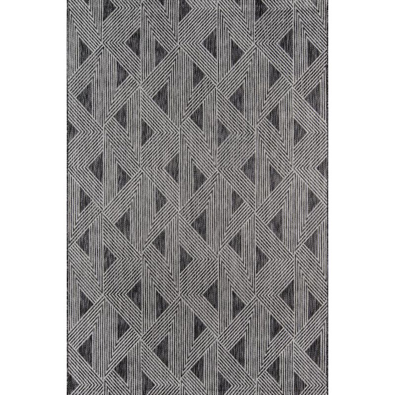 Novogratz Contemporary Rectangle Area Rug, Charcoal, 7'10 X 10'10