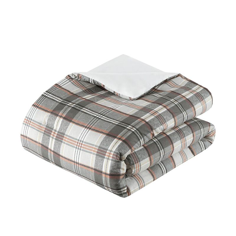 Gracie Mills Simone Plaid Comforter Set - Full/Queen
