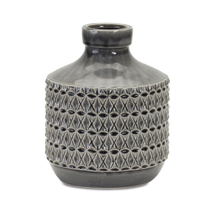 9-Inch Terra Cotta Vase – Rustic and Stylish Décor Accent