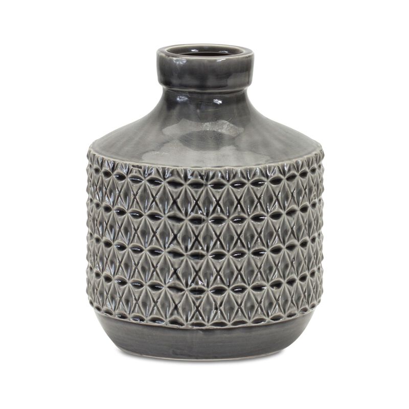 9-Inch Terra Cotta Vase – Rustic and Stylish Décor Accent