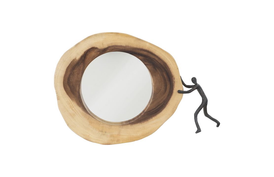 Atlas Cross Cut Mirror II
