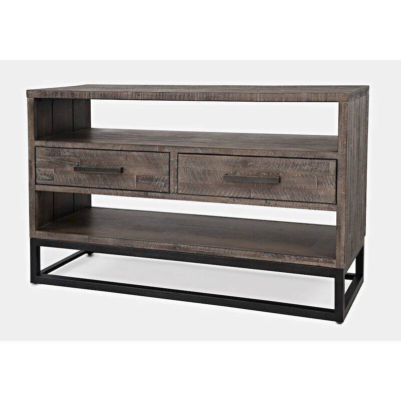 Jofran East Hampton Distressed Solid Wood Sofa Table