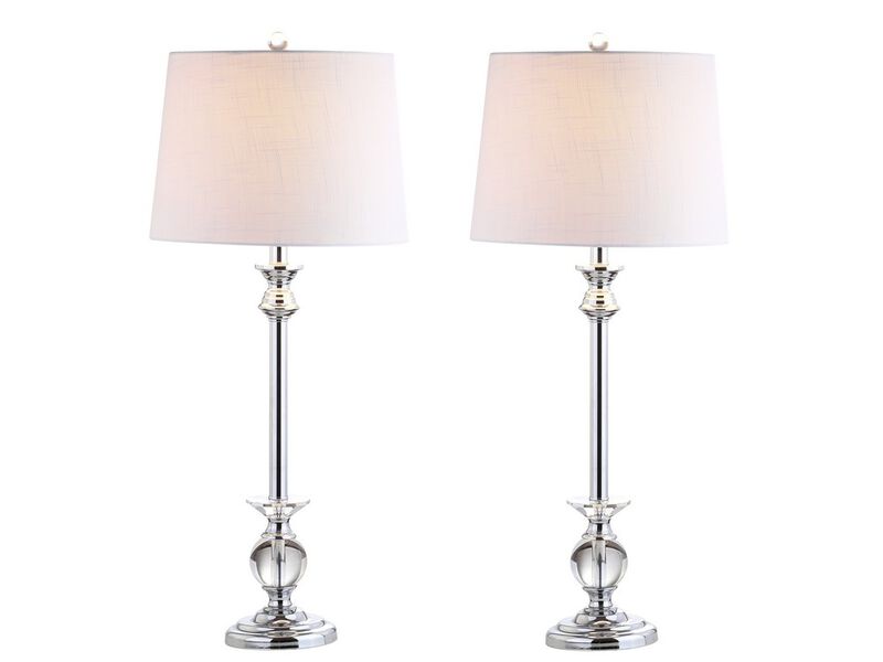 Elizabeth Crystal/Metal LED Table Lamp